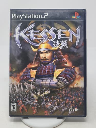 Kessen Sony PlayStation 2 PS2 Complete Manual Case And Disc
