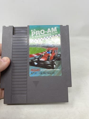R.C. Pro-Am (Nintendo Entertainment System, 1988) Cartridge Only Authentic  — photo 3