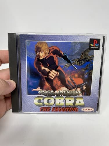 Cobra The Shooting PS1 JP ver Used Tested Japanese ver with Case Adventure Game