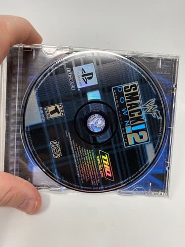 WWF Smackdown 2 Know Your Role PS1 Black Label Sony PlayStation 1 2000 Tested — photo 6