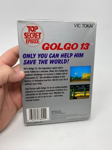 Golgo 13: Top Secret Episode (Nintendo Entertainment System, 1988) - CIB  — photo 7
