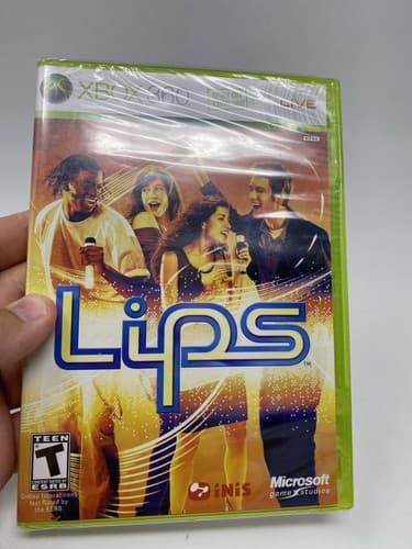 Lips for XBOX 360 (Game Only-No Microphone) 2008 Music Karaoke BRAND NEW SEALED — photo 2