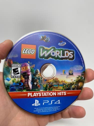 LEGO Worlds - Sony PlayStation 4 PS4 Disc Only No Case or Manual Tested