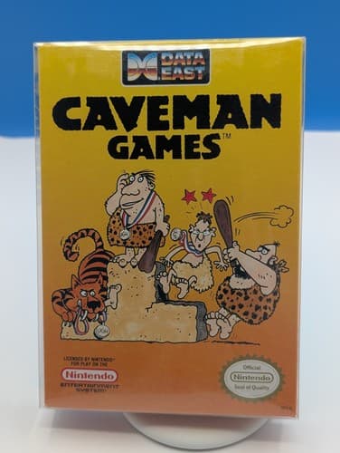 Caveman Games NES Nintendo Entertainment System 1990 CIB Complete, Tested 