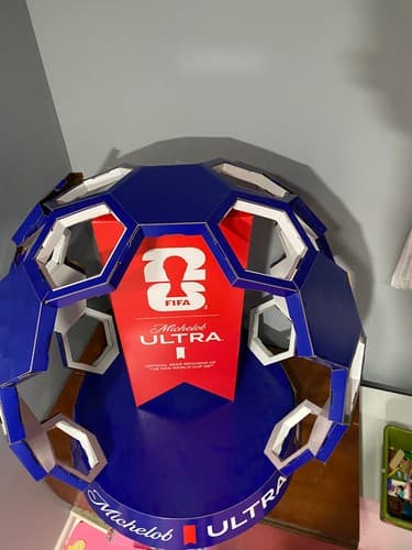 🚨 RARE 2026 FIFA World Cup Michelob Promotional Liquor Store Display! 3ftx3ft🚨 — photo 6