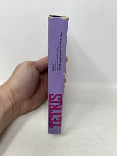 Tetris NES Nintendo Entertainment System CIB Game Box Manual & Case Ships Fast — photo 2