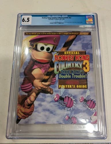 Donkey Kong Country 3 Nintendo Player's Guide CGC Graded 6.5