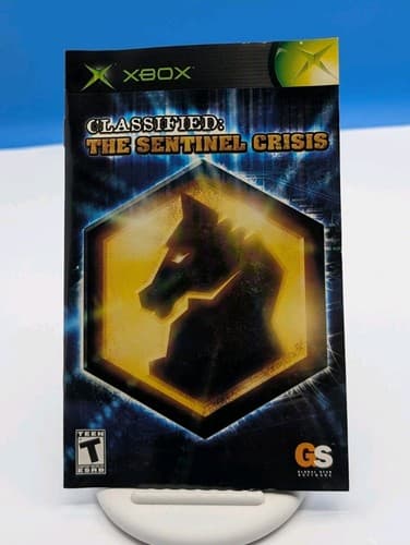 Classified: The Sentinel Crisis (Microsoft Xbox, 2006) With Manual Tested — photo 4
