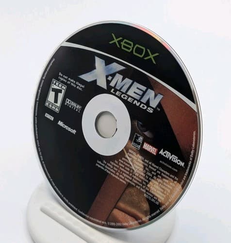 X-Men Legends (Original Xbox) Black Label CIB COMPLETE Tested — photo 7