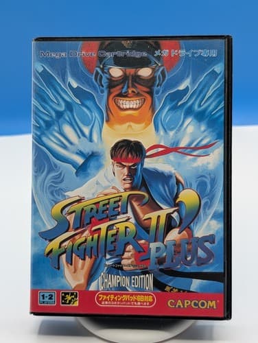 Street Fighter II Plus: Champion Edition - Sega Mega Drive - Box, Cart & Manual