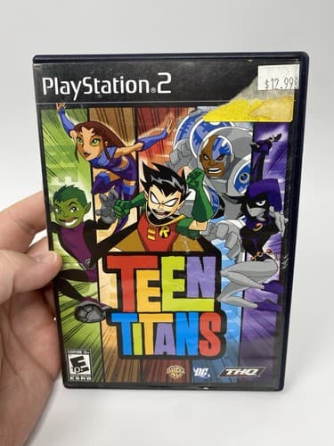 Teen Titans - Sony PlayStation 2 PS2 Case Only No Manual Or Game
