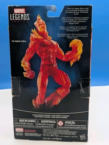 2017 Marvel Legends HUMAN TORCH Walgreens Exclusive Fantastic Four New Sealed — photo 2