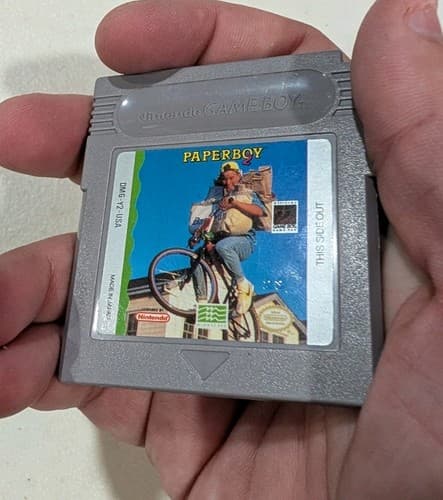 Paperboy 2 Nintendo Game Boy Original Authentic Tested Game Cartridge  — photo 4