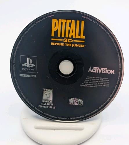 Pitfall 3D: Beyond the Jungle (Sony PlayStation 1) PS1 Complete CIB - Tested — photo 7