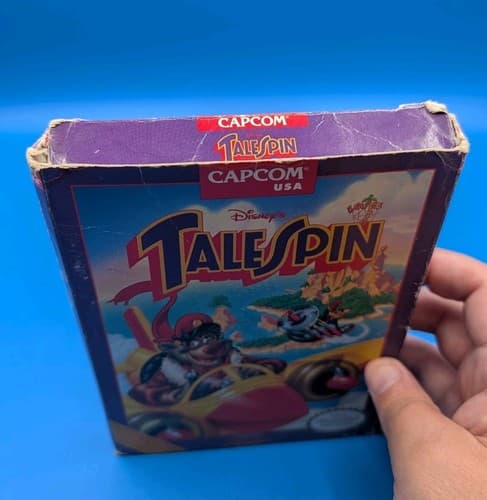 Nintendo NES Disney's Talespin CIB Complete Rough Box, See Photos. Tested — photo 2