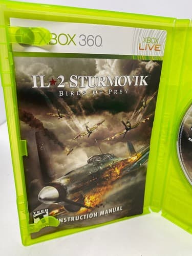 IL-2 Sturmovik: Birds of Prey (Microsoft Xbox 360, 2009, 505 Games) CIB Complete — photo 6