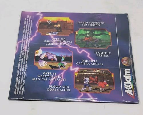 Iron & Blood DEMO Disc PS1 Playstation Ravenloft D&D Dungeons & Dragons — photo 4