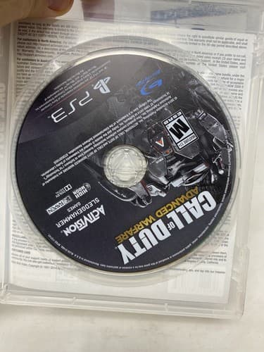 Call of Duty Modern Warfare 3 & Advanced Warfare Sony PlayStation 3 PS3 Lot Of 2 — photo 3