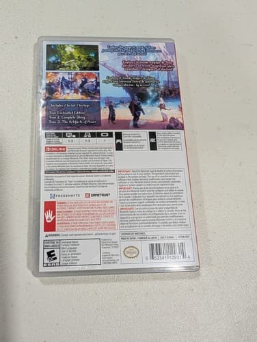 Trine Series 1-3 Nintendo Switch GameStop Limited ED,  RARE — photo 2