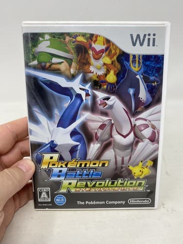 pokemon battle revolution Wii Nintendo Tested Used Japanese Games NTSC-J