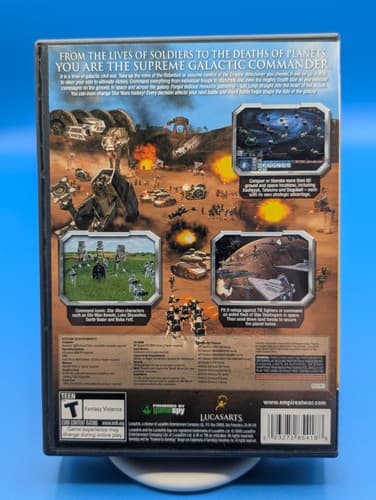Star Wars: EMPIRE AT WAR w/Manual CIB Complete   (BUW60) — photo 2