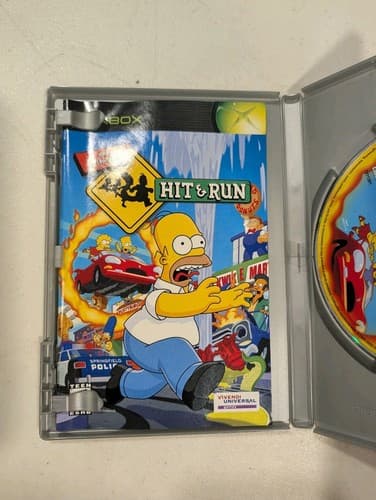 Simpsons Hit & Run - Microsoft Xbox | Platinum Hits | CIB | Tested | Resurfaced — photo 3