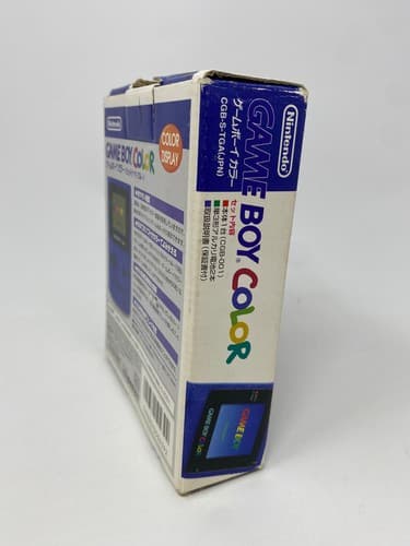 Nintendo Game Boy Color Handheld Console Midnight Purple Complete in Box CIB JPN — photo 5