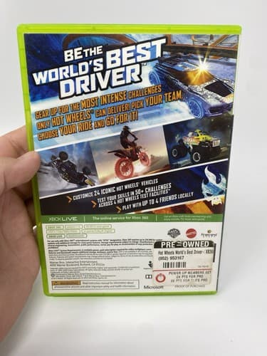XBOX-Xbox 360 - Hot Wheels World's Best Driver Microsoft Xbox 360 — photo 2
