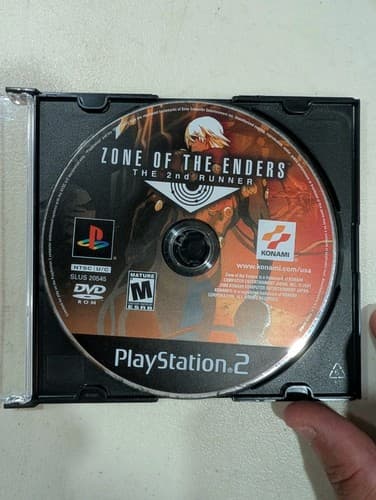 Zone of the Enders The 2nd Runner (Sony PlayStation 2, 2003) disc only PS2 Works