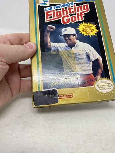 Lee Trevino's FIGHTING GOLF Nintendo NES Game & Box SNK No Manual — photo 2