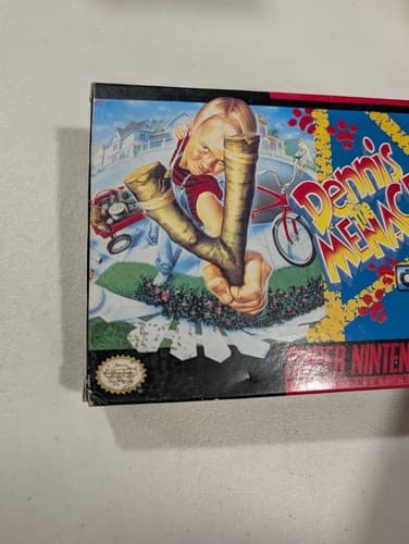 Dennis The Menace (Super Nintendo SNES) Complete in Box CIB — photo 2
