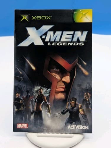 X-Men Legends (Original Xbox) Black Label CIB COMPLETE Tested — photo 4