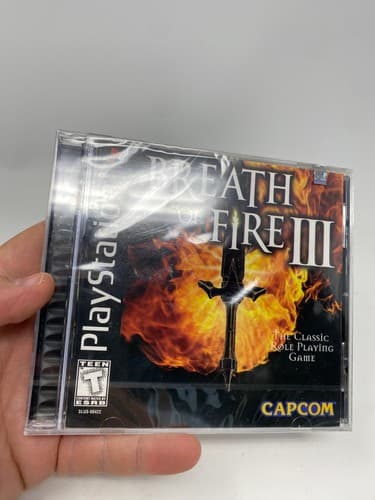Breath of Fire III 3 Sony PlayStation PS1 Sealed Black Label NTSC-U/C Capcom — photo 2
