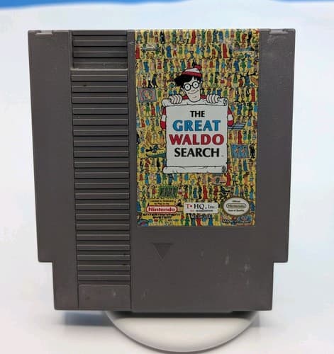 The Great Waldo Search (Nintendo NES) Video Game Authentic & Tested