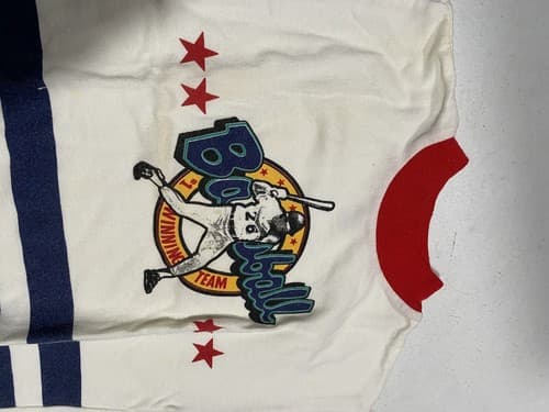 Vintage 1990s Buster Brown Toddler Shirt Size 2 Baseball #1 Winning Team Fast — photo 6