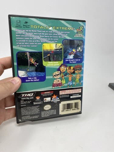 Rocket Power: Beach Bandits (Nintendo GameCube, 2002) Game, Case & Inserts — photo 8