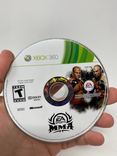 Lot of 2 Fighters Uncaged & EA Sports MMA Microsoft Xbox 360 Game Disc Only — photo 5
