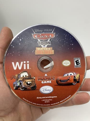 Cars Toon: Maters Tall Tales Nintendo Wii - Disc Only Tested — photo 2