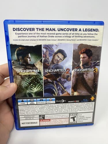 Uncharted: The Nathan Drake Collection - Sony PlayStation 4 Game And Case — photo 2