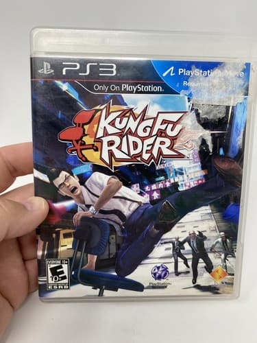 Kung Fu Rider Sony PlayStation 3 Ps3 Complete W/ Manual CIB - Tested