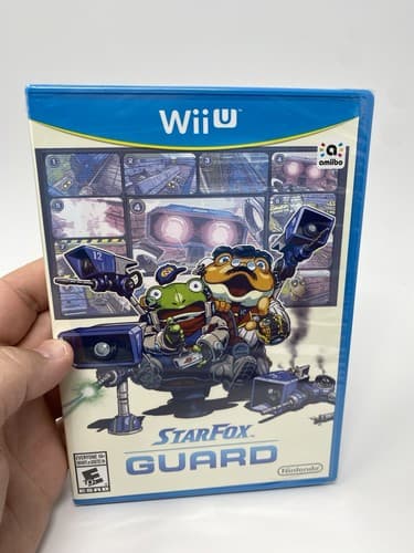 Star Fox Guard Nintendo Wii U 2016 Factory Sealed NEW Rated E10+ Amiibo 