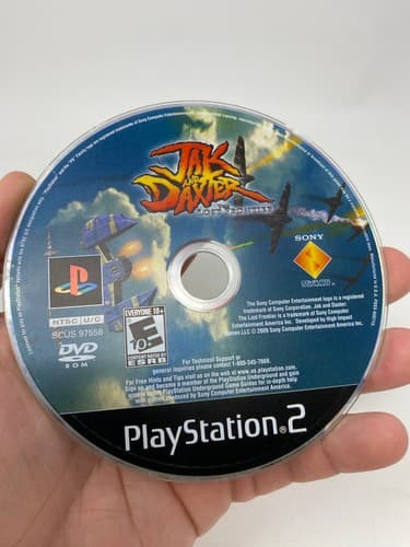 Jak and Daxter: The Lost Frontier (Sony PlayStation 2, 2009) PS2 GAME DISC ONLY — photo 2