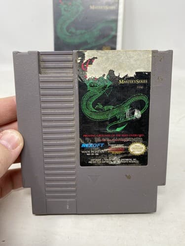 Vintage Original NES Nintendo Wizardry Master's Series Video Game 1990 w/ Case — photo 2