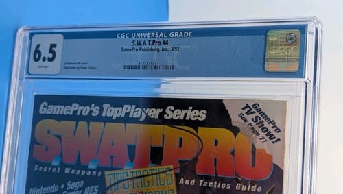 SwatPro Magazine - March 1992, Super Castlevania IV, Swat Pro, GamePro CGC 6.5 — photo 3