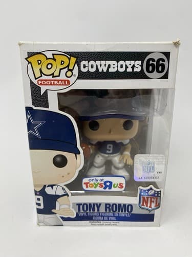 Funko Pop! Vinyl Tony Romo NFL Dallas Cowboys #66 Toys R Us Exclusive Figure