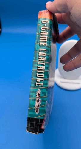 Sega Genesis Menacer 6 Game Cartridge with Original Box and Cartridge — photo 3