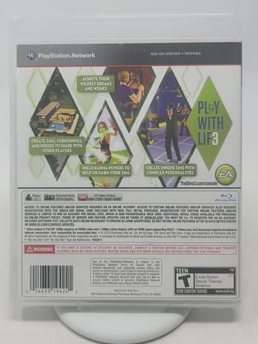 The Sims 3 PS3 (PlayStation 3, 2012) Complete With Manual - Tested Working — photo 2