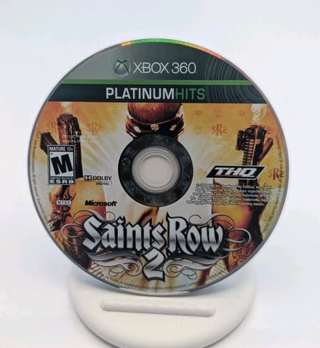 Saints Row 2 Platinum Hits Microsoft Xbox 360 w/ Case & Manual M — photo 6