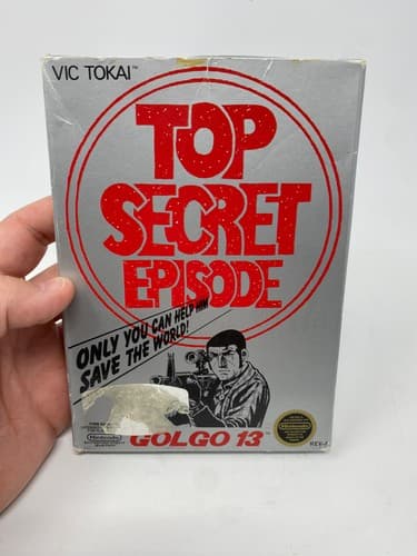 Golgo 13: Top Secret Episode (Nintendo Entertainment System, 1988) - CIB 