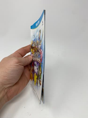 Super Smash Bros Wii U Original Booklet Manual ONLY Guide Instruction Authentic — photo 2